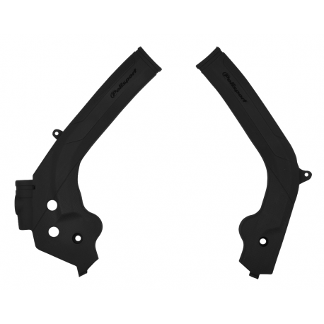 Polisport, kryty rámu (KPL.), KTM SX/SXF/CX/CX-F/EXC/EXC-F/XC-W/XCF-W 16-19 Husqvarna FC/TC/FX/TX `16-`19 černá barva